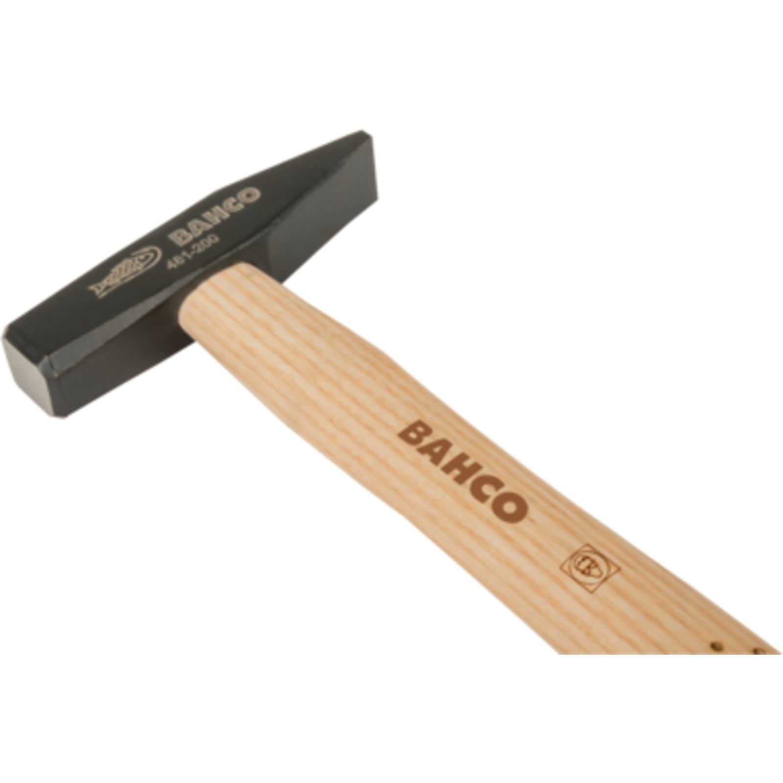Marteau de serrurier 100 g DIN 1041 manche frêne BAHCO - 481-100