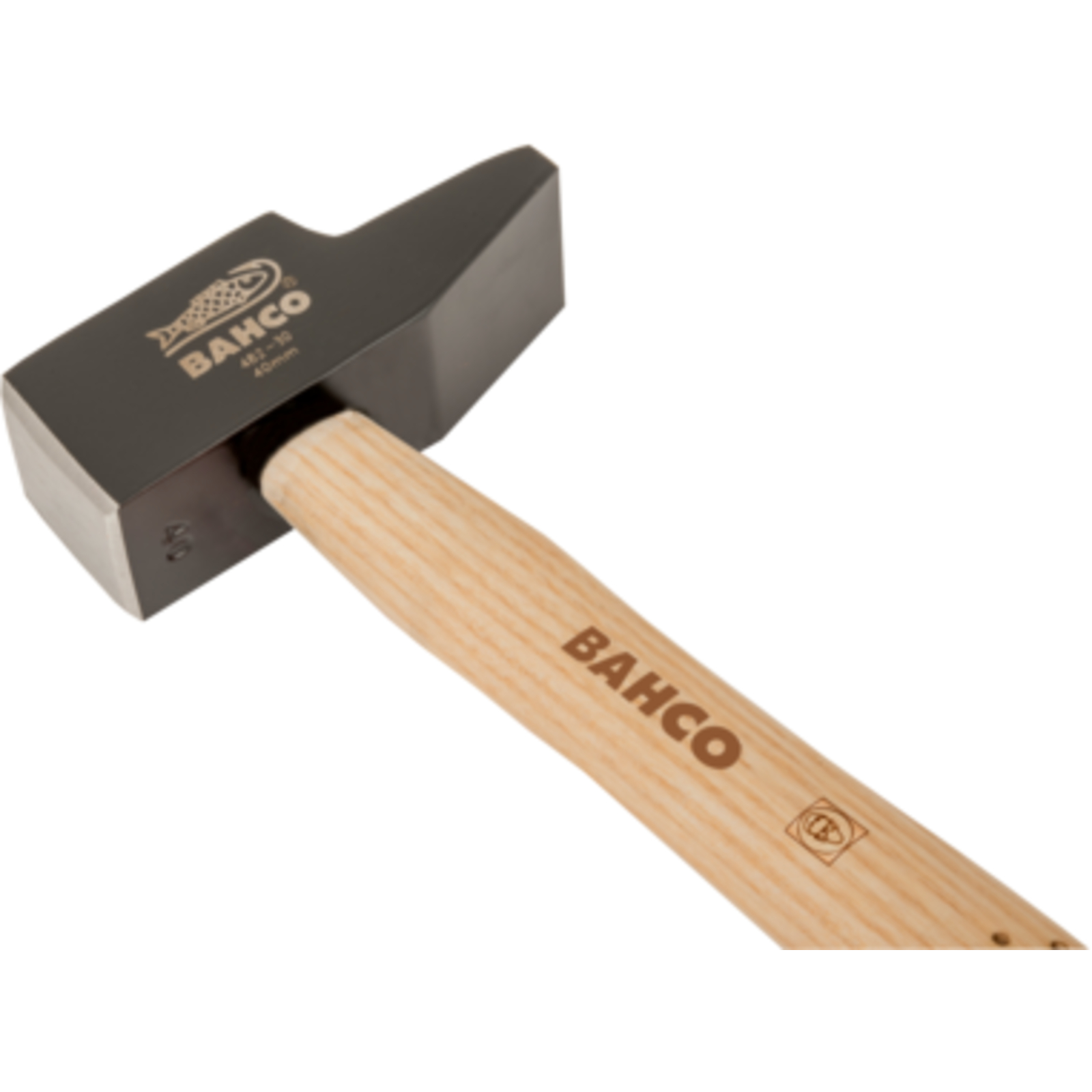 Marteau de serrurier type français 500 g manche frêne antidérapant BAHCO - 482-30