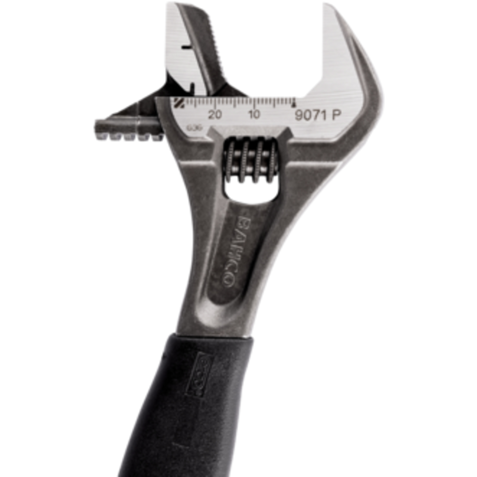 Clé à molette 33 mm mâchoire réversible manche caoutchouc ERGO 257 mm BAHCO - 9072 P