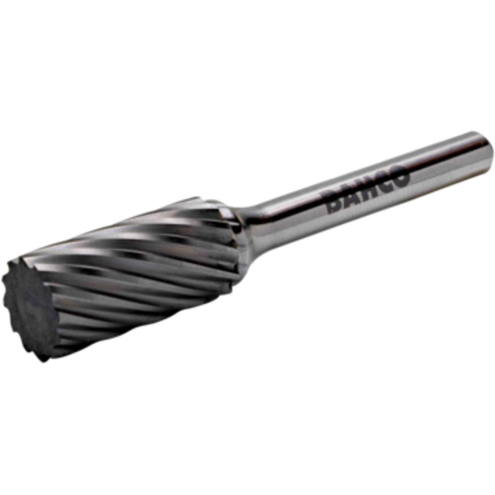 Fraise lime cylindrique carbure tungstène 9,6 x 19 mm coupe extrémité acier 10/5 dents 6 mm BAHCO - A1020S06E
