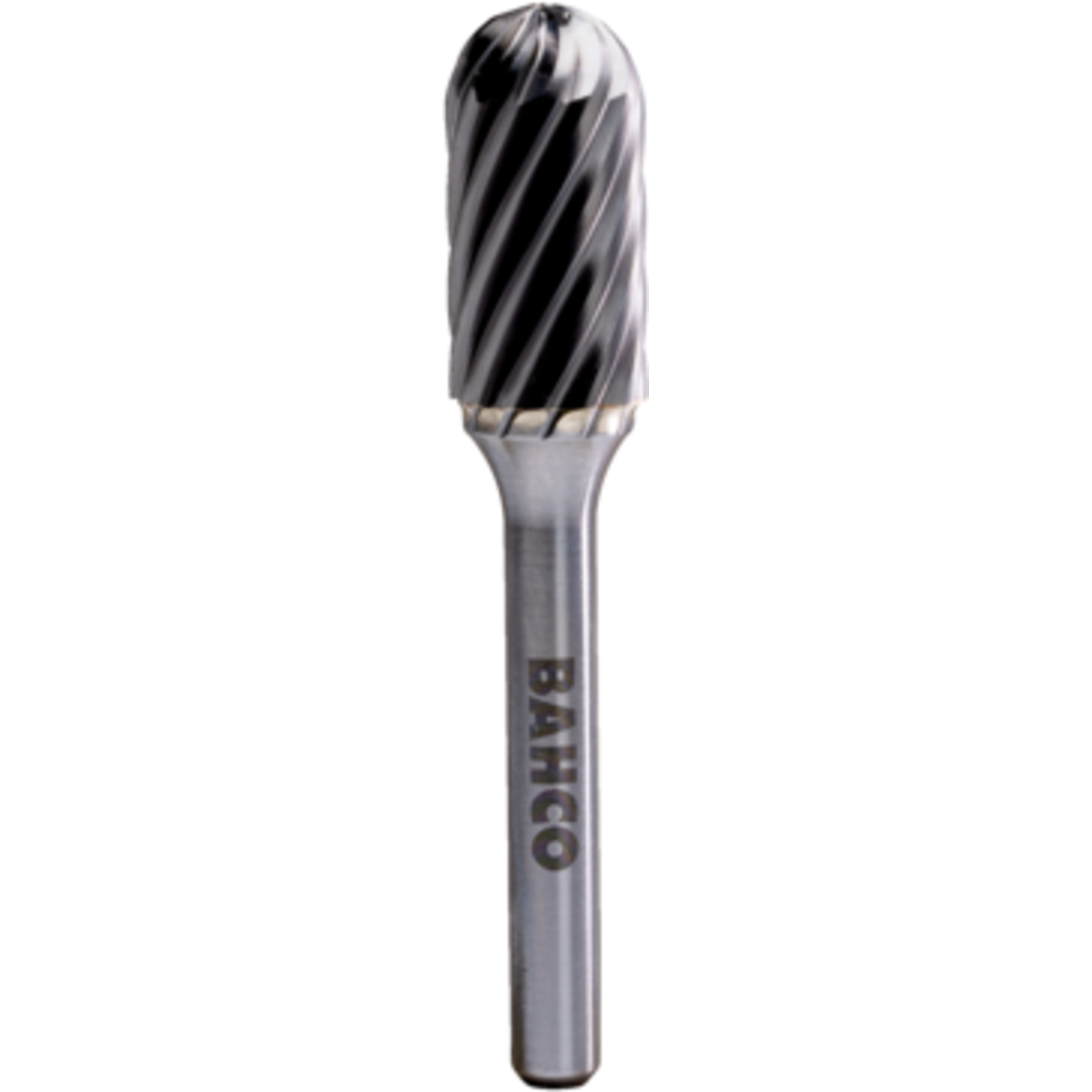Fraise lime cylindrique bout rond carbure tungstène 6 mm x 18 mm inox 6 dents BAHCO - C0618I06