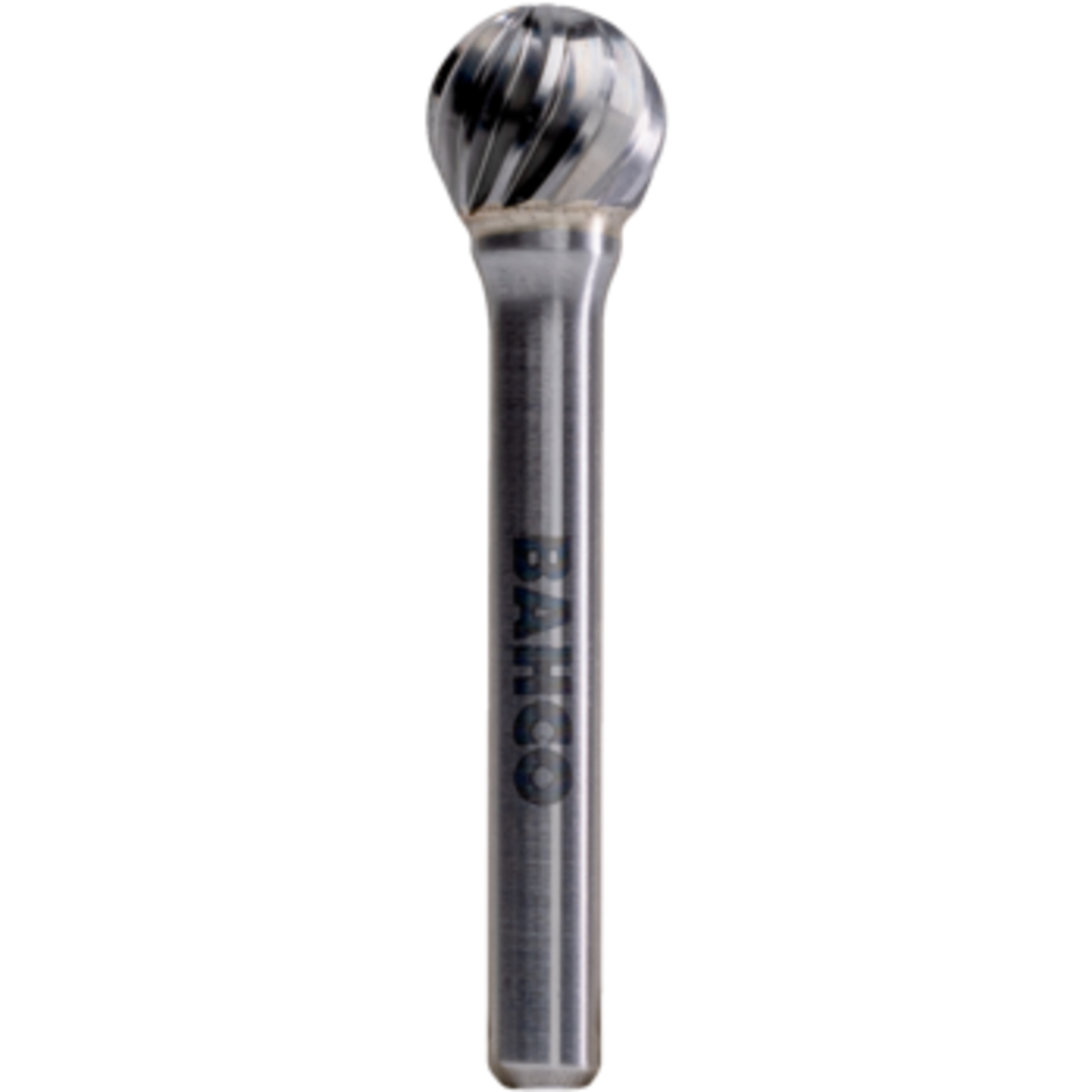 Fraise lime sphérique carbure 9,6 mm x 9,6 mm inox 10 dents 6 mm BAHCO - D1010I06