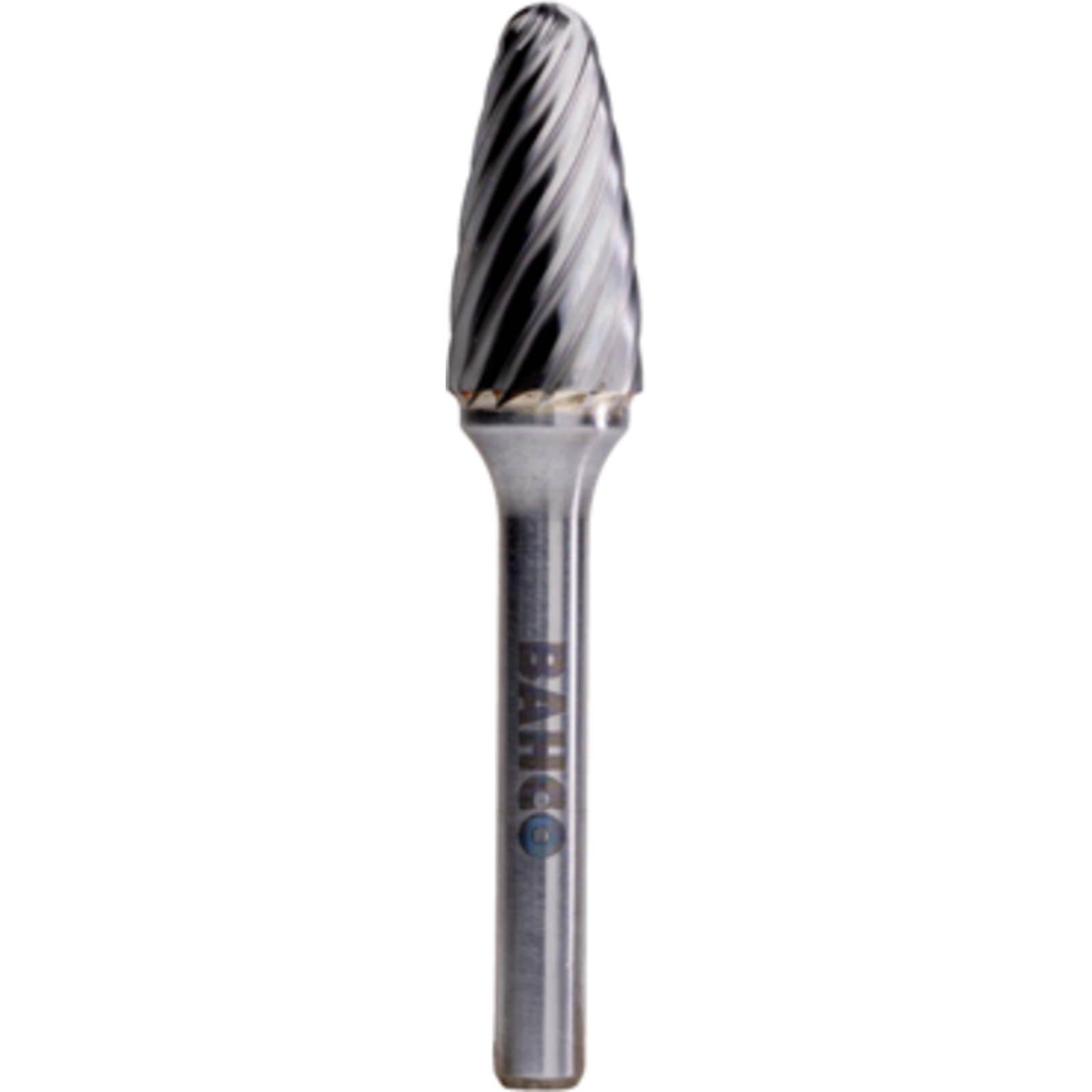 Fraise lime ogive bout rond carbure 6 dents inox 6 x 18 mm BAHCO - F0618I06