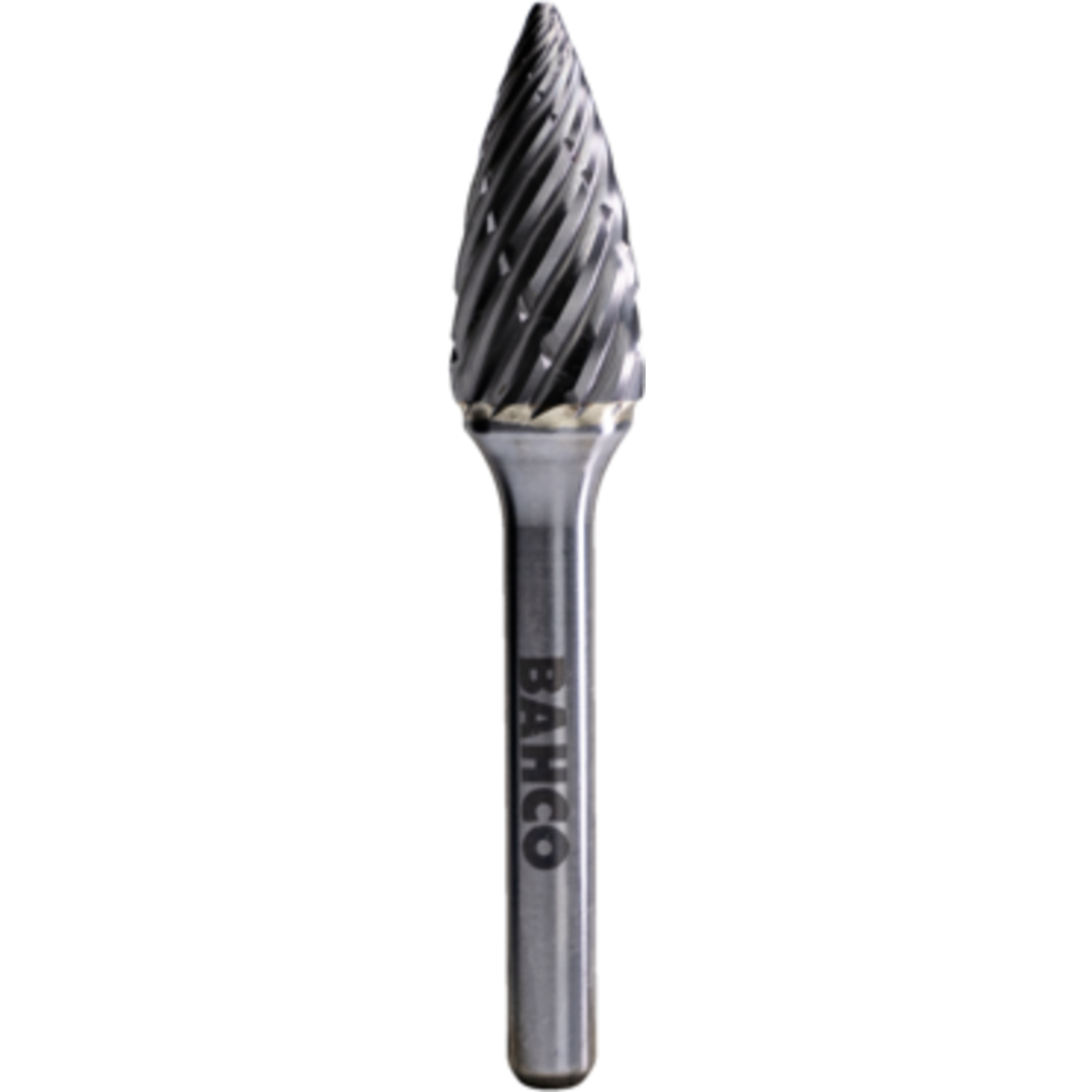 Fraise lime ogive bout pointu carbure 12,7 x 25 mm acier 12/6 dents 6 mm BAHCO - G1225S06
