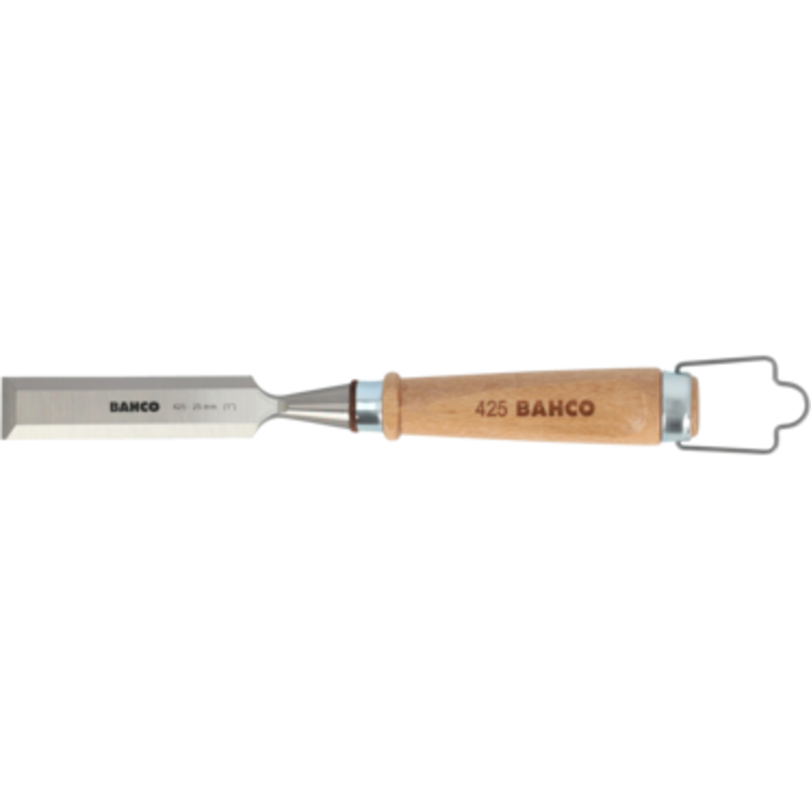 Burin bois 16 mm manche hêtre avec embout protection BAHCO - 425-16