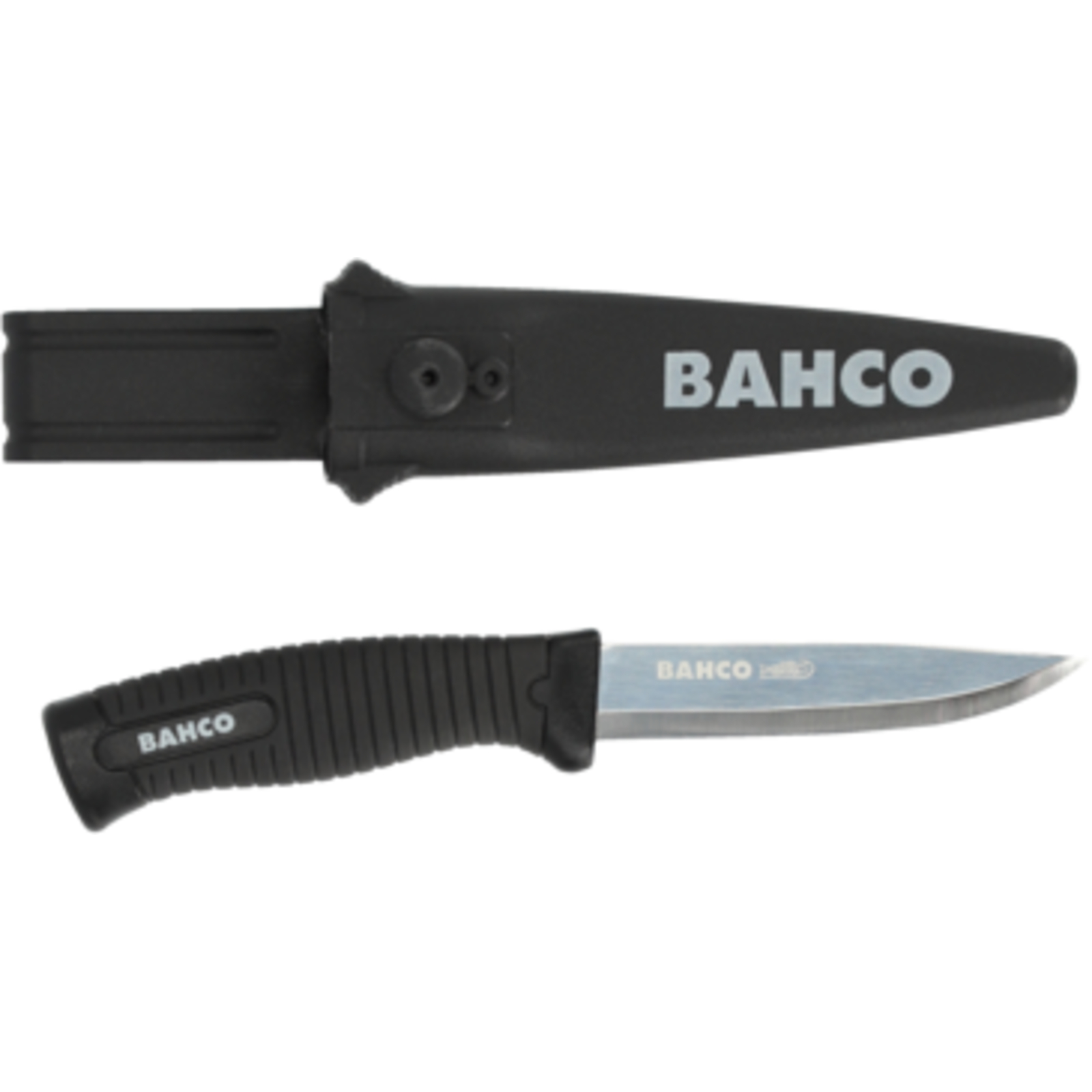 Couteaux multi-usages lame 10 cm manche vert bimatière présentoir 15 pièces BAHCO - 2446-LAP