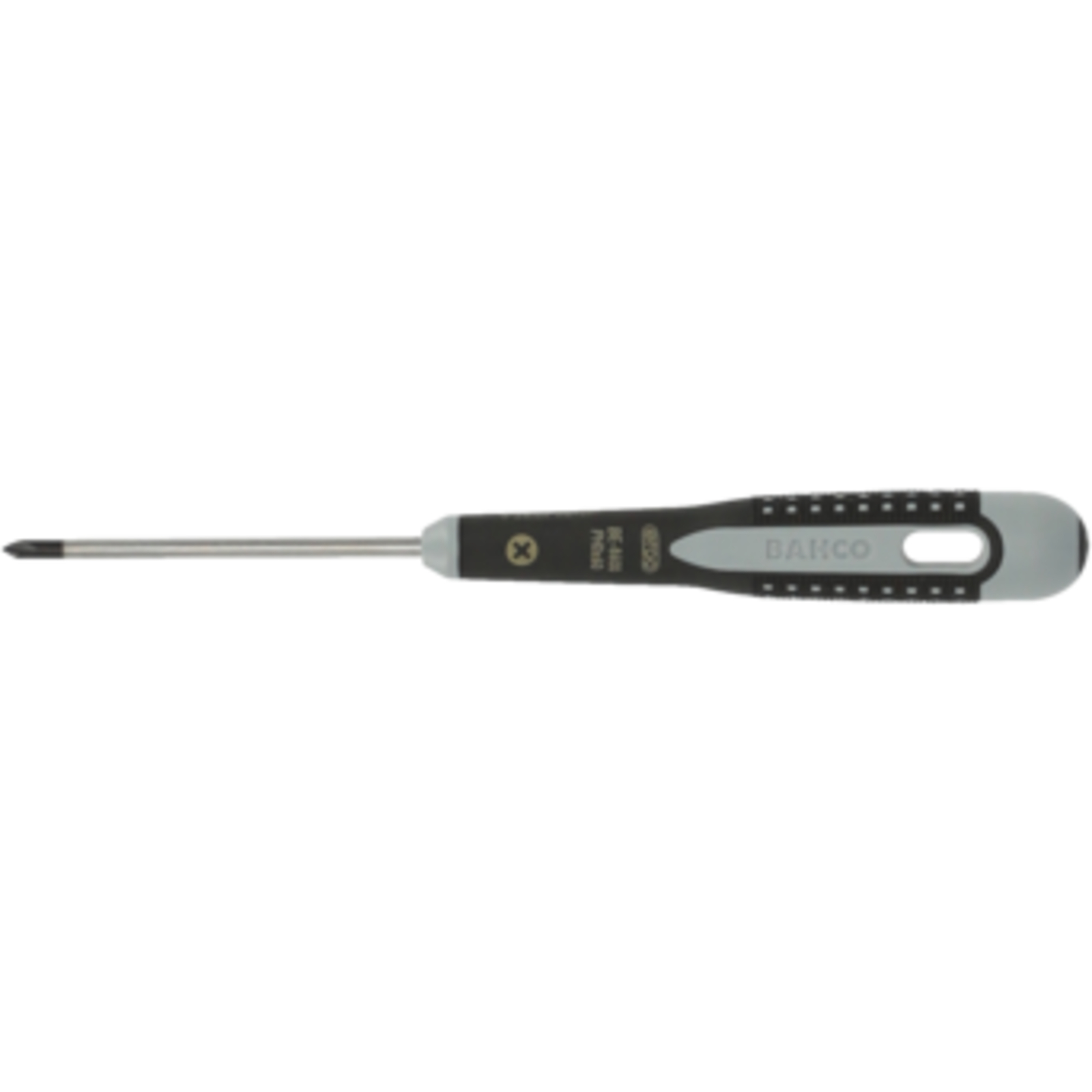 Tournevis Phillips PH4 200 mm poignée caoutchouc ERGO BAHCO - BE-8624