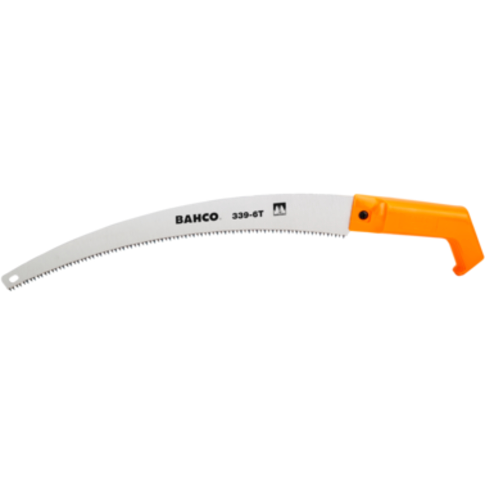 Scie arboricole 360 mm 6 dents trempée avec poignée plastique BAHCO - 339-6T