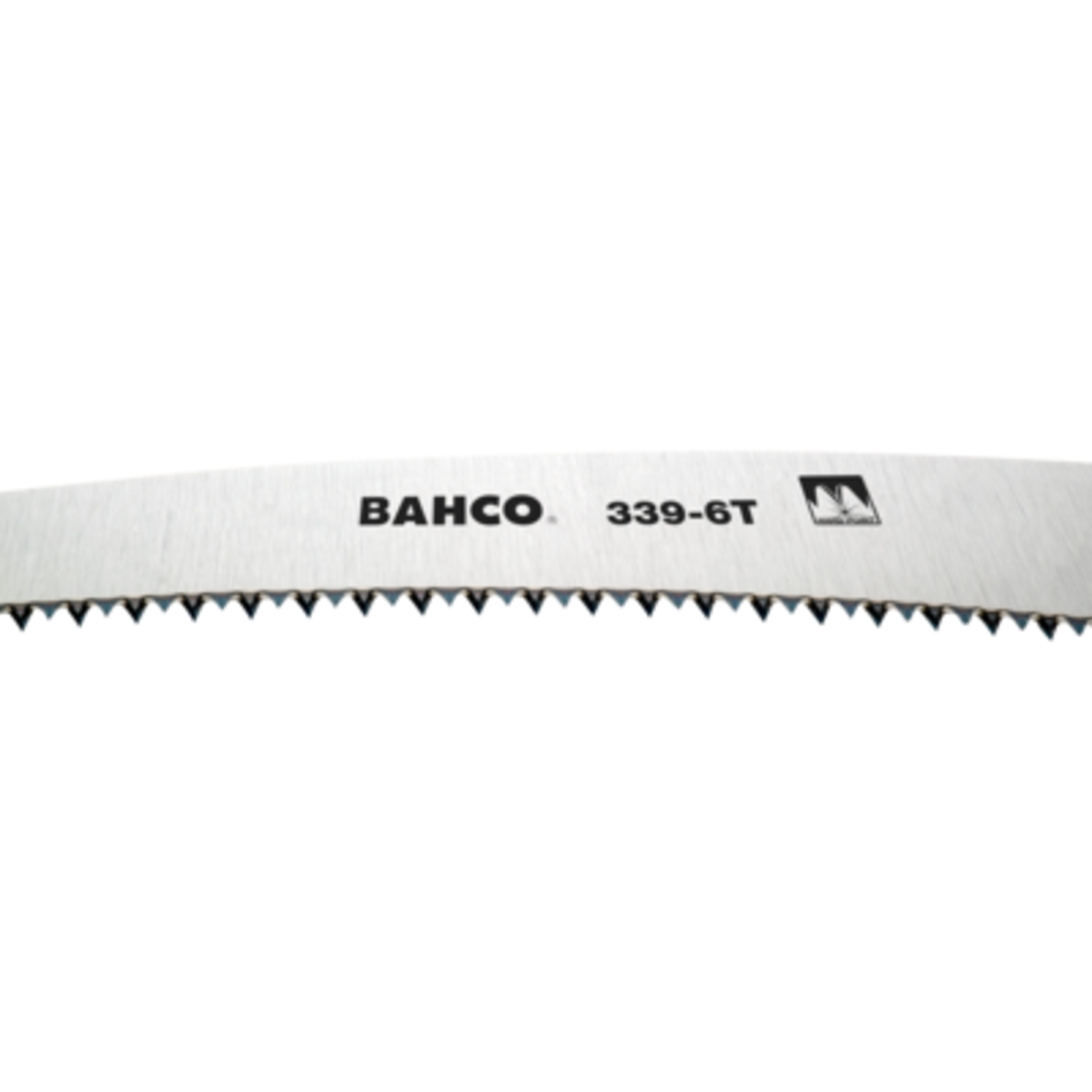 Scie arboricole 360 mm 6 dents trempée avec poignée plastique BAHCO - 339-6T
