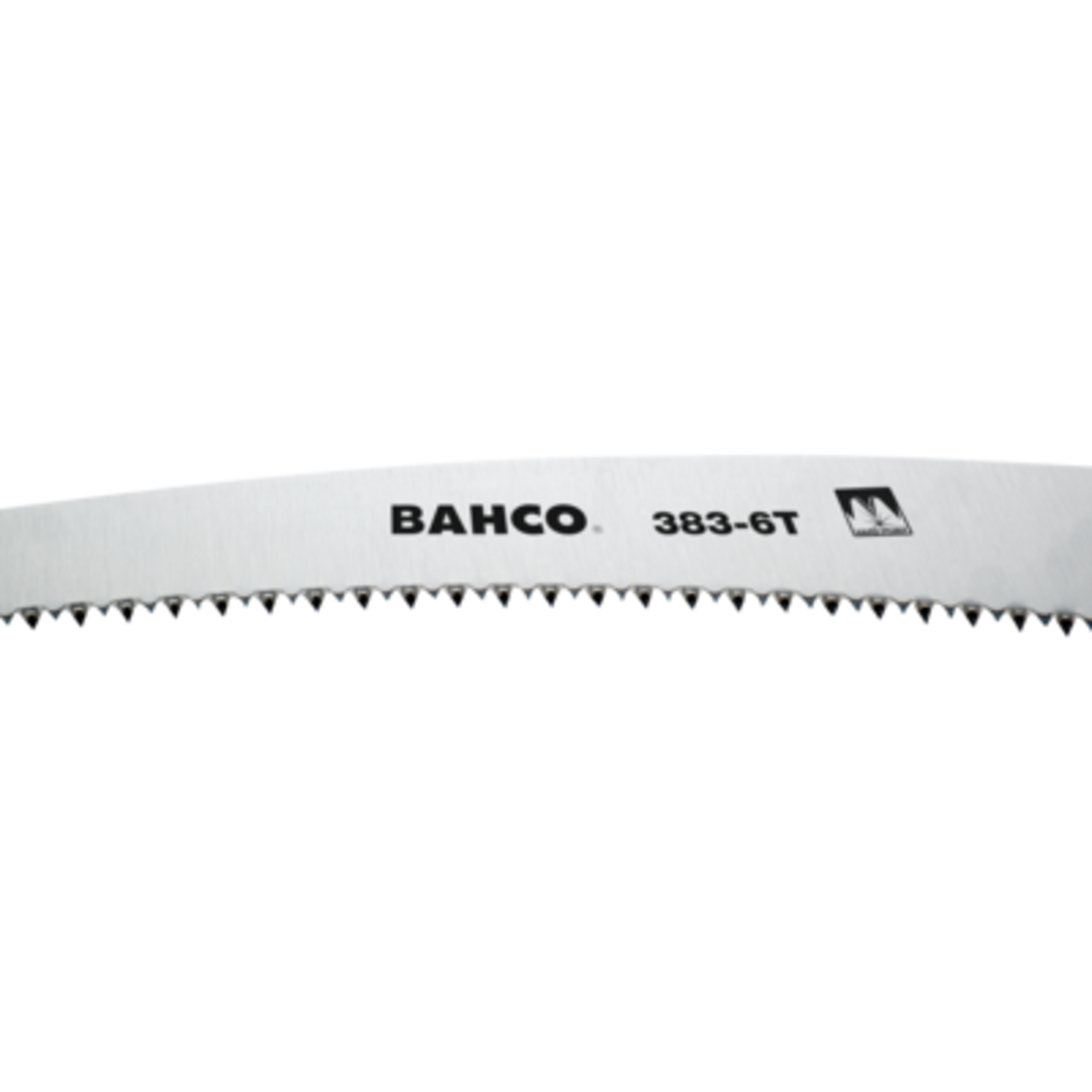 Scie arboricole trempée 6 dents 360 mm avec manche acier BAHCO - 383-6T