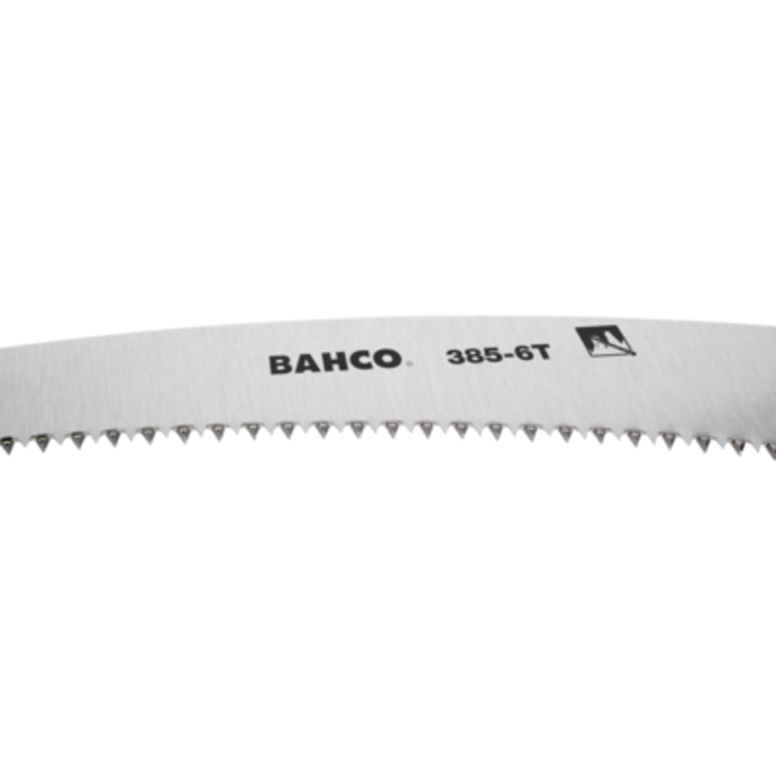 Scie arboricole réaffûtable 360 mm 6 dents au pouce manche acier avec crochet BAHCO - 386-6T