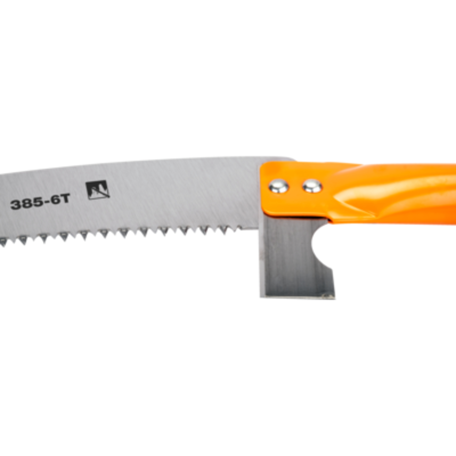 Scie arboricole réaffûtable 360 mm 6 dents au pouce manche acier avec crochet BAHCO - 386-6T