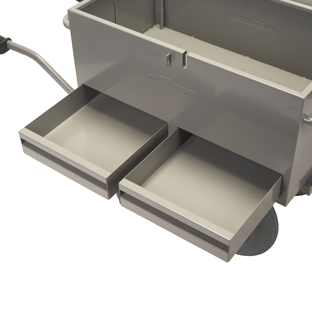 Chariot à outils 190 l avec 2 tiroirs, roues increvables MATADOR - 18757