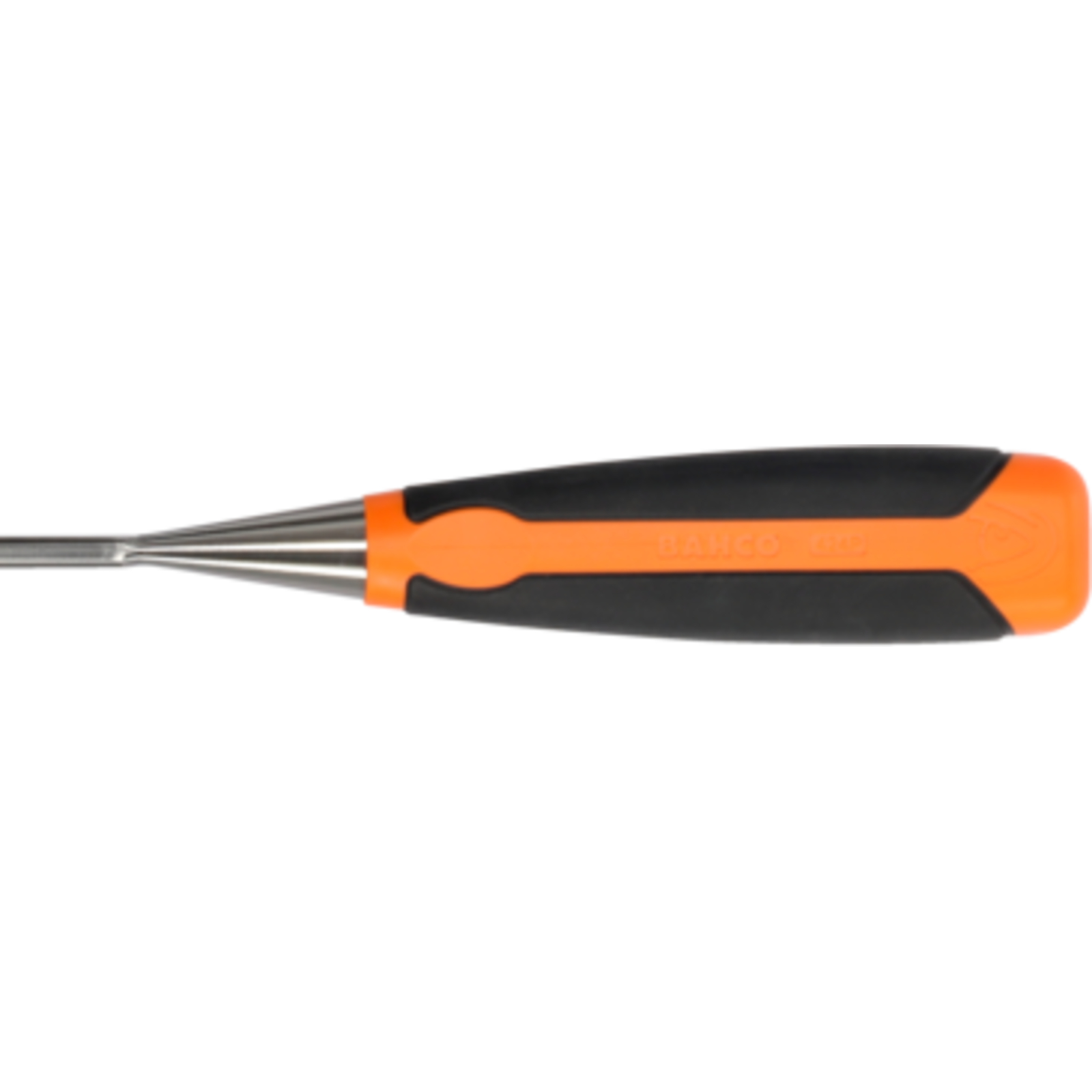 Burin bois lame 4 mm manche bi-matière caoutchouc avec étui BAHCO - 424P-4