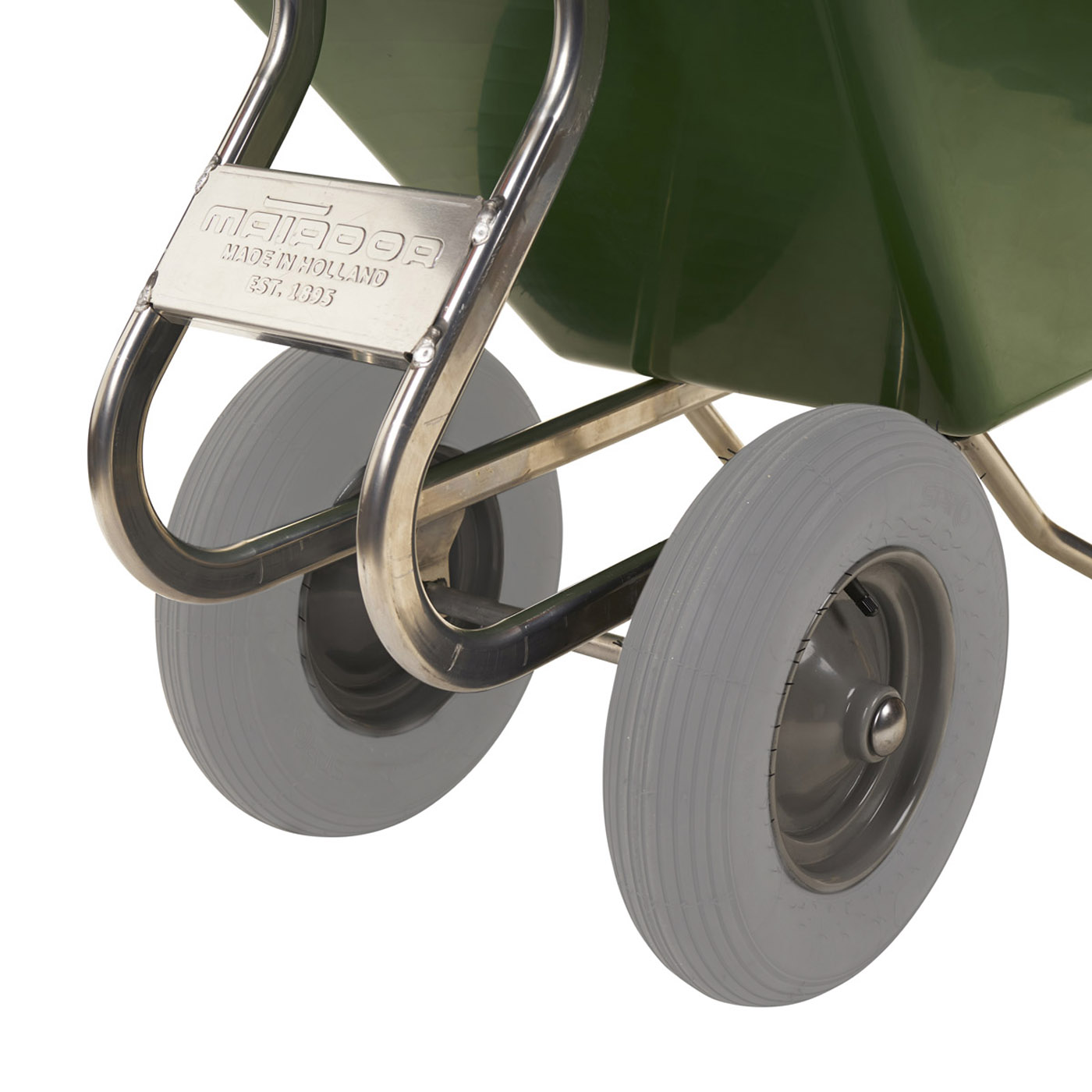 BROUETTE AGRICOLE ALU 160L MATADOR NOKA - 2 ROUES INCREVABLES - 18883