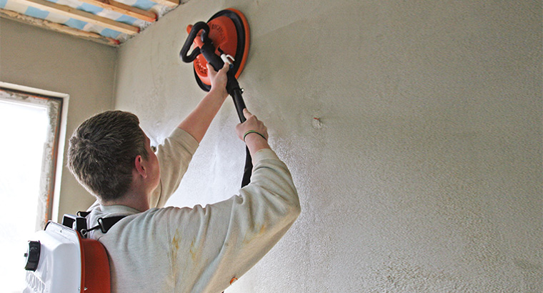 MACHINE DE FINITION POUR PLÂTRE ET ENDUIT IMER - 8100700