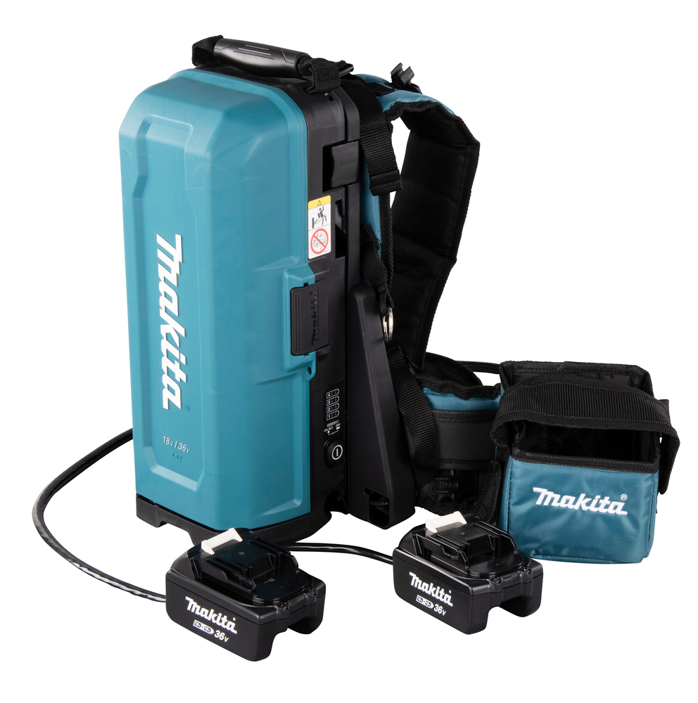 Support dorsal 4 batteries 18V li-ion LXT XGT 1.5 Ah à 6 Ah PDC01 - MAKITA - 191A64-2