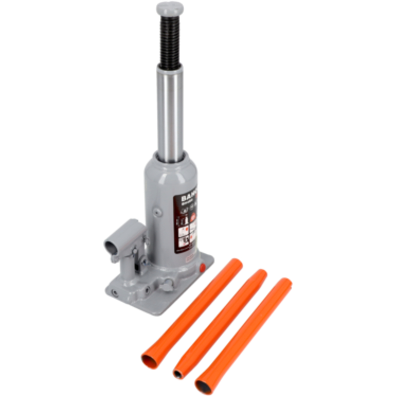Cric bouteille hydraulique 12T avec vis d'extension BAHCO - BH4B12