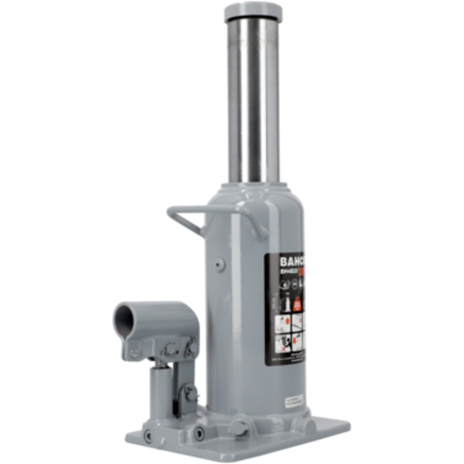 Cric bouteille hydraulique 12T avec vis d'extension BAHCO - BH4B12