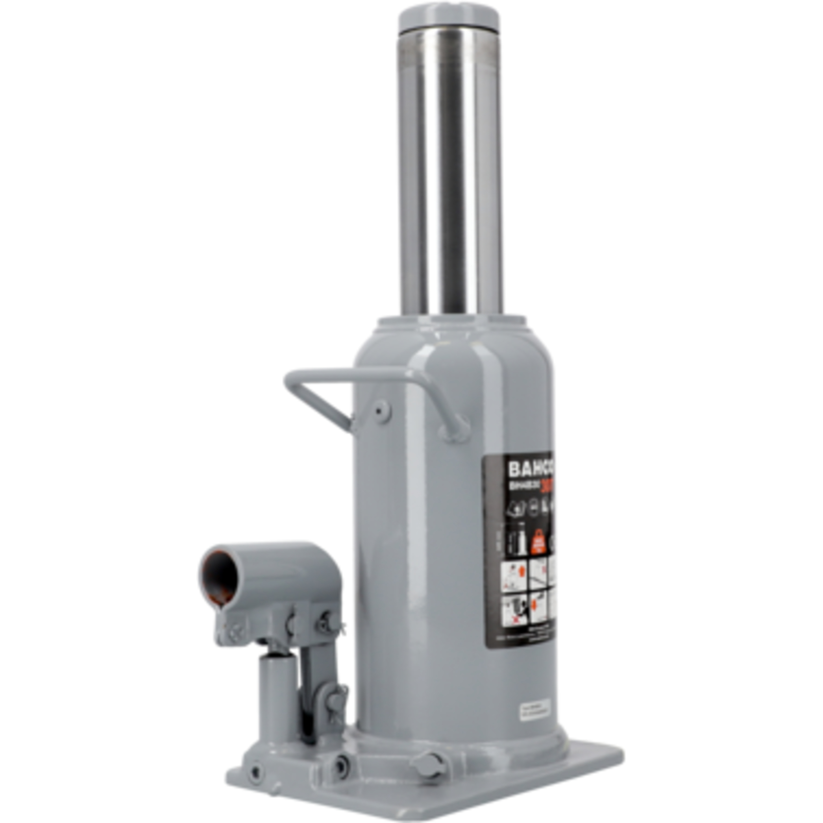 Cric bouteille hydraulique 12T avec vis d'extension BAHCO - BH4B12