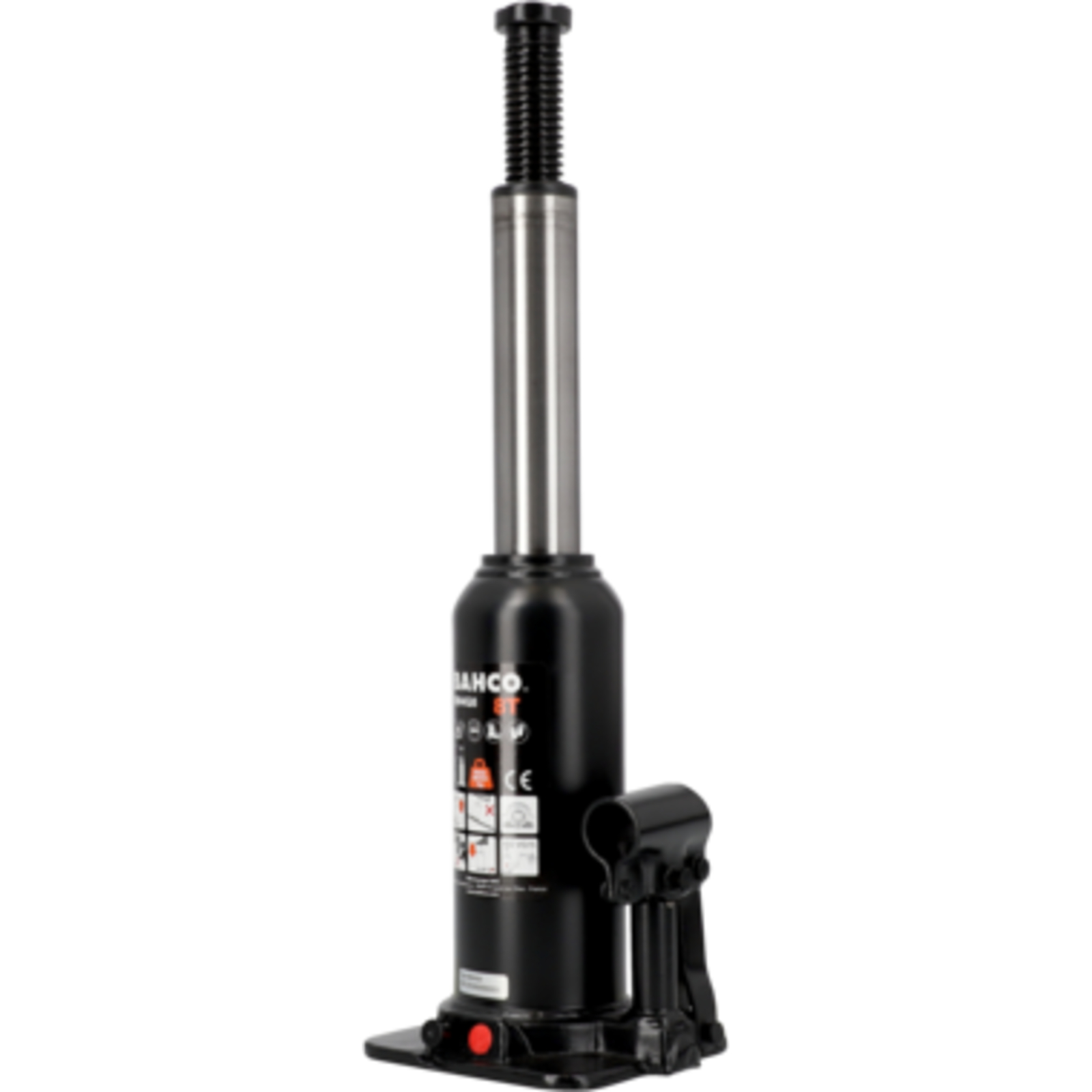 Cric bouteille hydraulique 2T 181-344 mm avec vis d'extension BAHCO - BH4G2