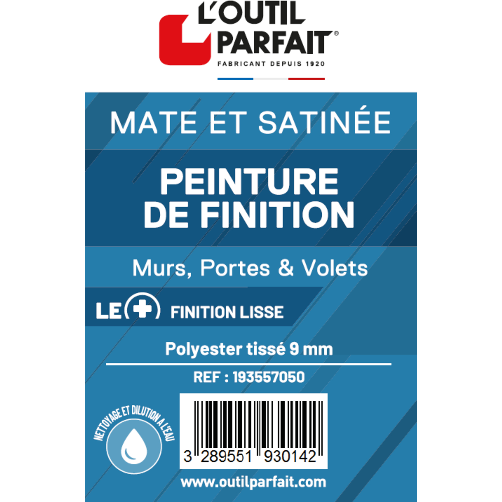 Manchons 50 pour peinture finition Lot de 2 L'OUTIL PARFAIT - 193557050