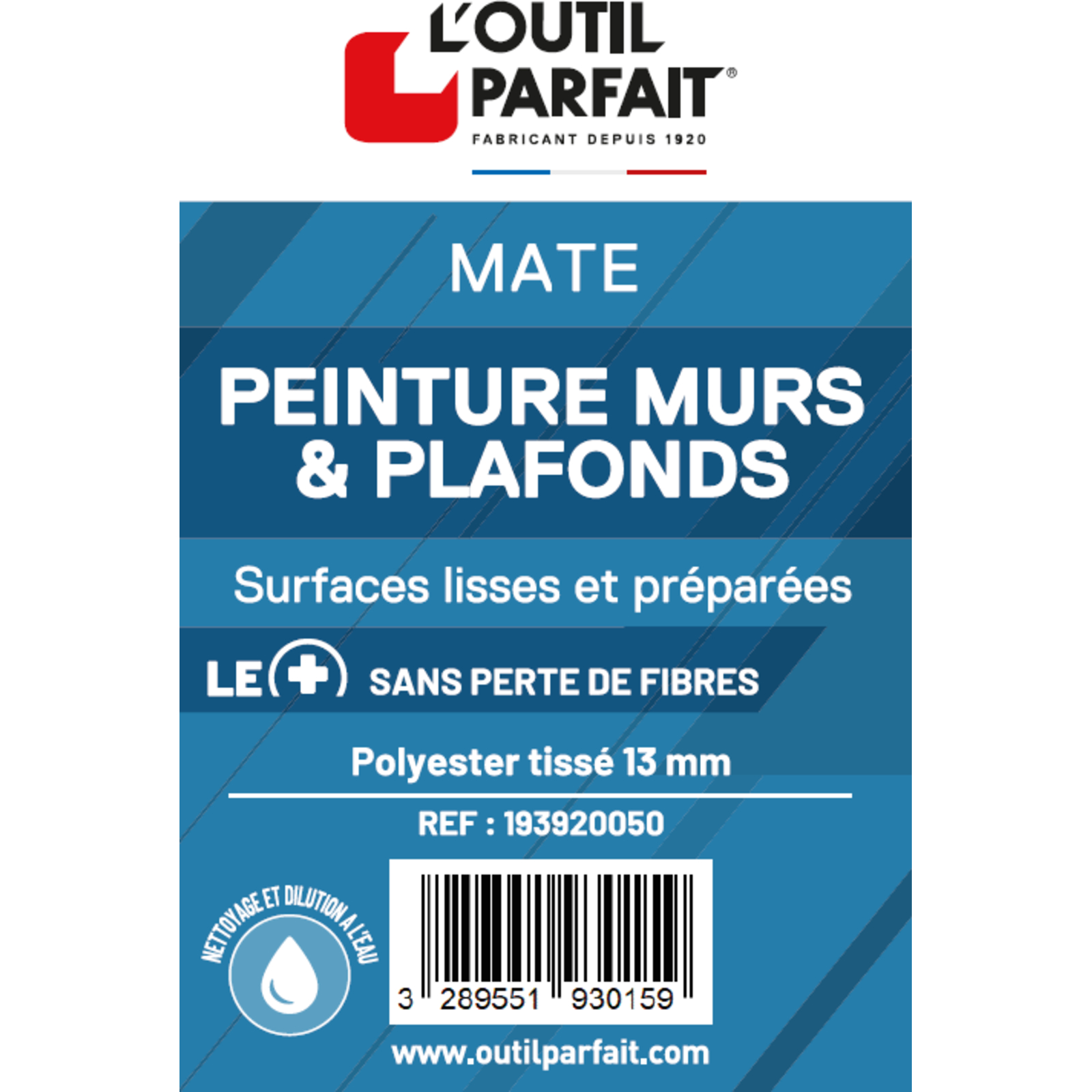 Manchons 50 mm mur et plafond Lot de 2 L'OUTIL PARFAIT - 193920050