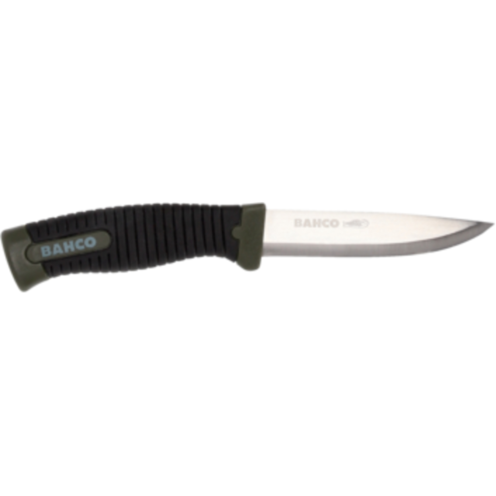 Couteaux multi-usages lame 10 cm manche vert bimatière présentoir 15 pièces BAHCO - 2446-LAP