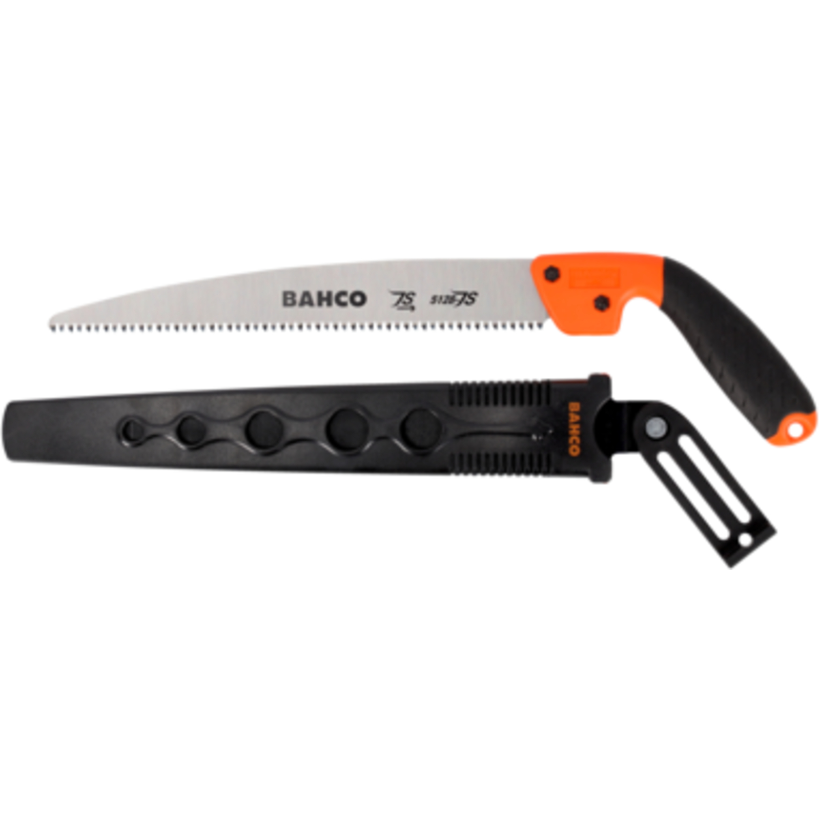 Scie arboricole 240 mm 5 dents pouce avec étui poignée bimatière BAHCO - 5124-JS-H