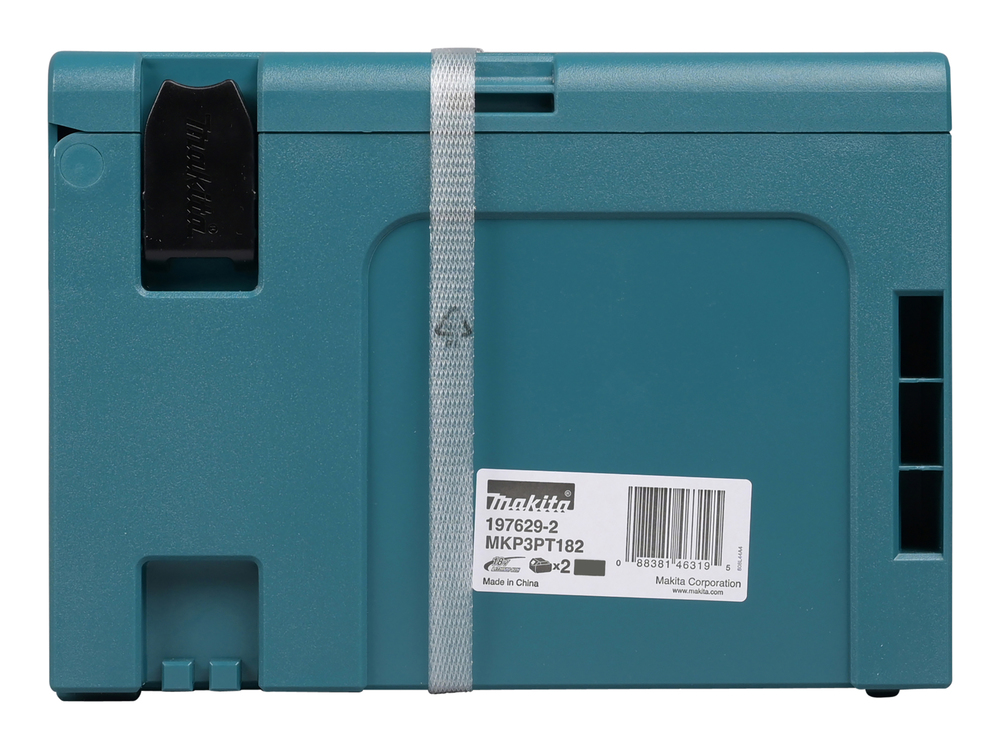 Pack MAKITA énergie 18 V Li-Ion LXT 2 batteries 5 Ah + 1 chargeur double avec coffret MAKPAC 197629-2