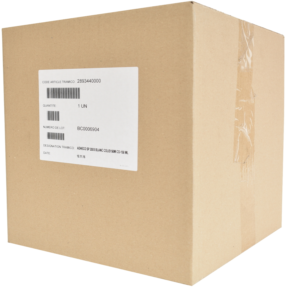 15 rouleaux de 10m joint coffrage ADHECO blanc 20x5mm TRAMICO - 2893440000