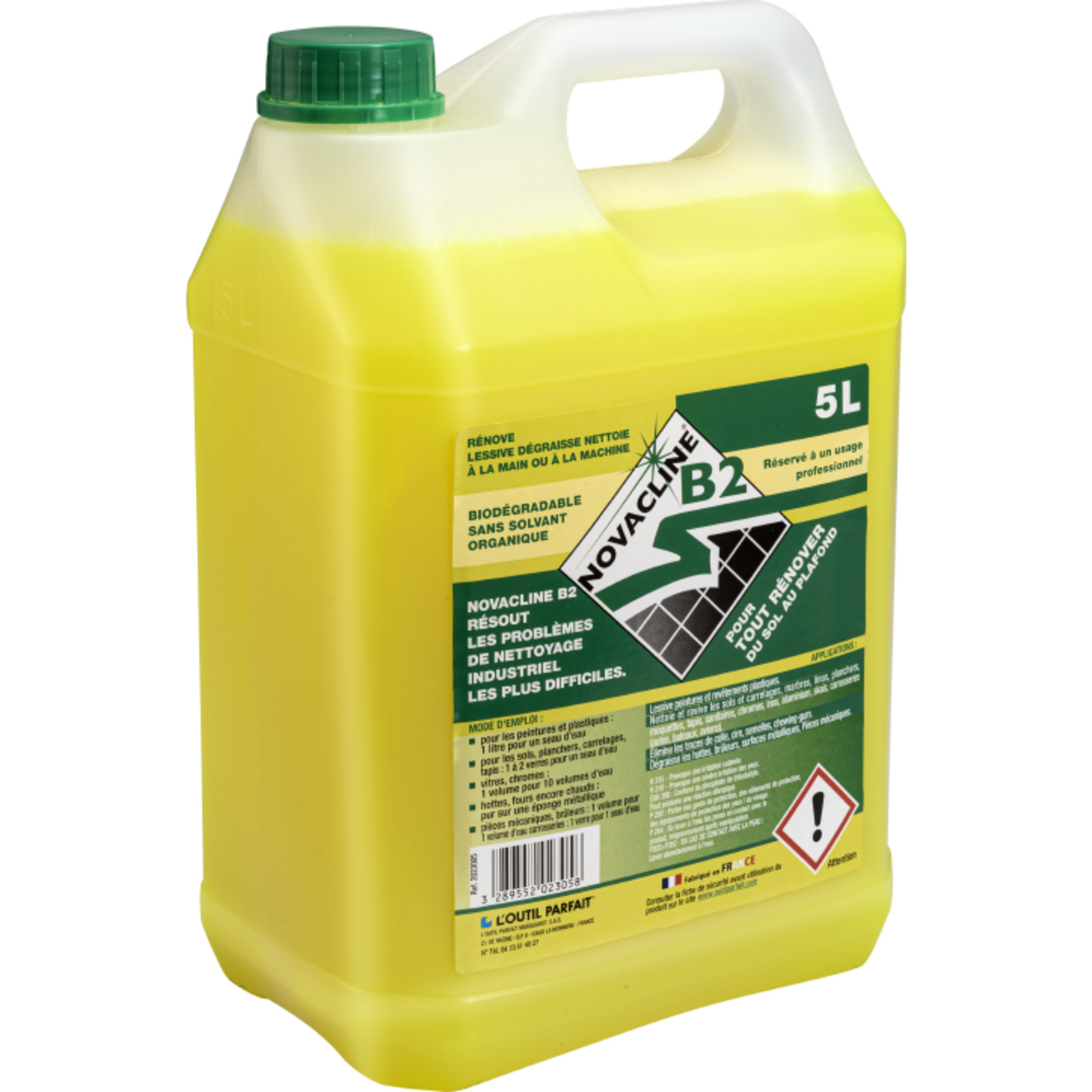 Nettoyant Novacline 20L L'OUTIL PARFAIT - 2023020