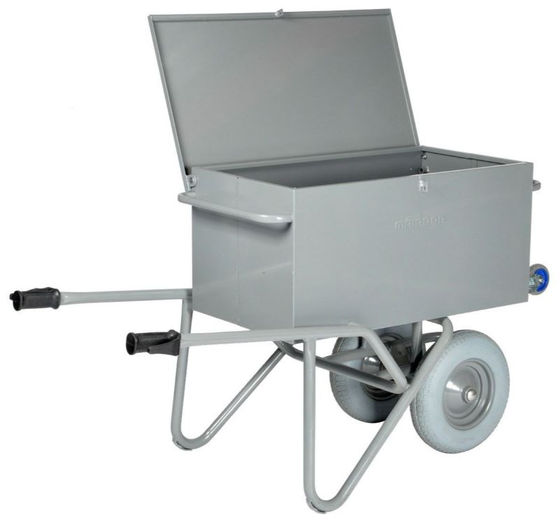 BROUETTE CAISSE A OUTILS BASCULANTE MATADOR - 2 ROUES INCREVABLES - CHARGE MAXI 250 KG - 15092
