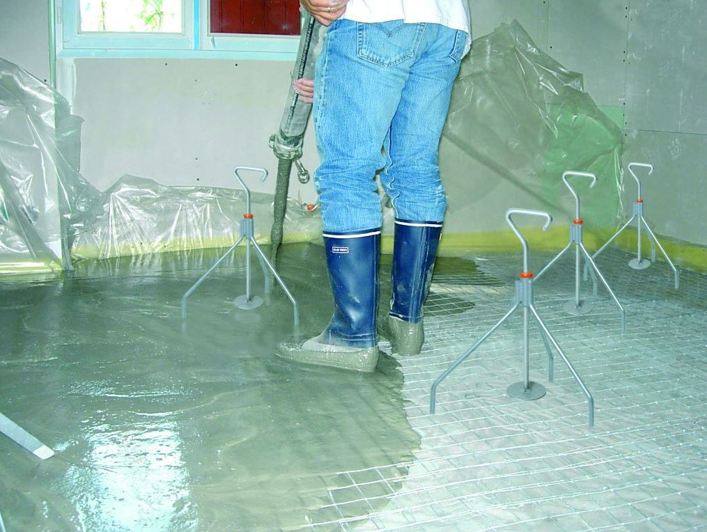 240 Pige / Trépied métal taliasol pour chapes liquides et BAN TALIAPLAST