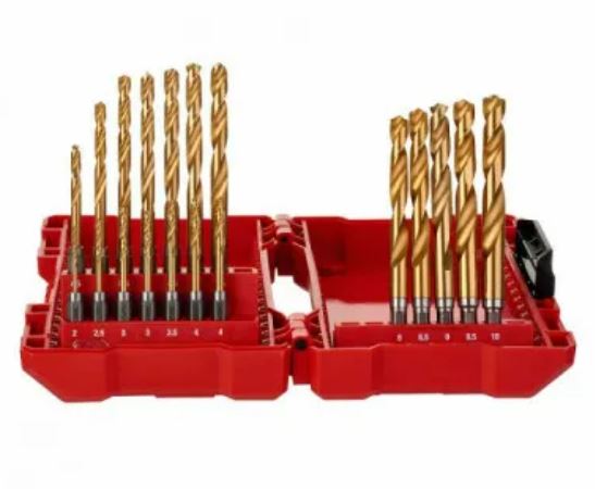 Coffret 19 forets metaux HSS-G hexa MILWAUKEE ACCESSOIRES - 48894760