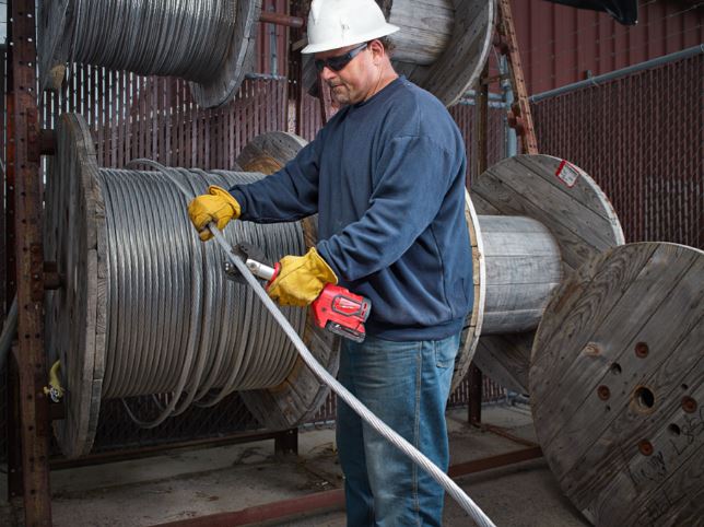 Coupe câble hydraulique MILWAUKEE One-Key 18V sans batterie - 4933464303