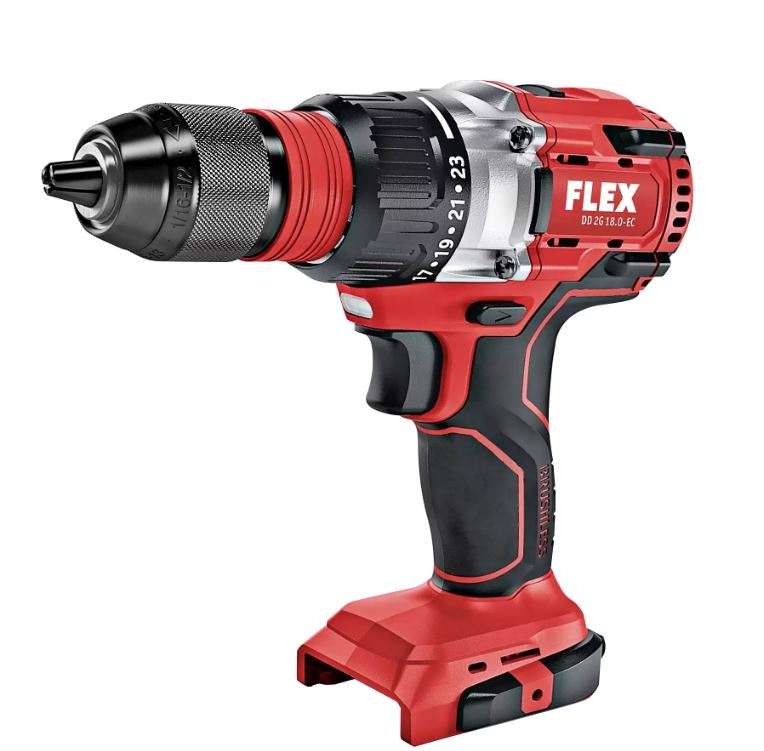 Pack FLEX 3 machines meuleuse, perforateur, perceuse 3 batteries + chargeur + sac 921134 