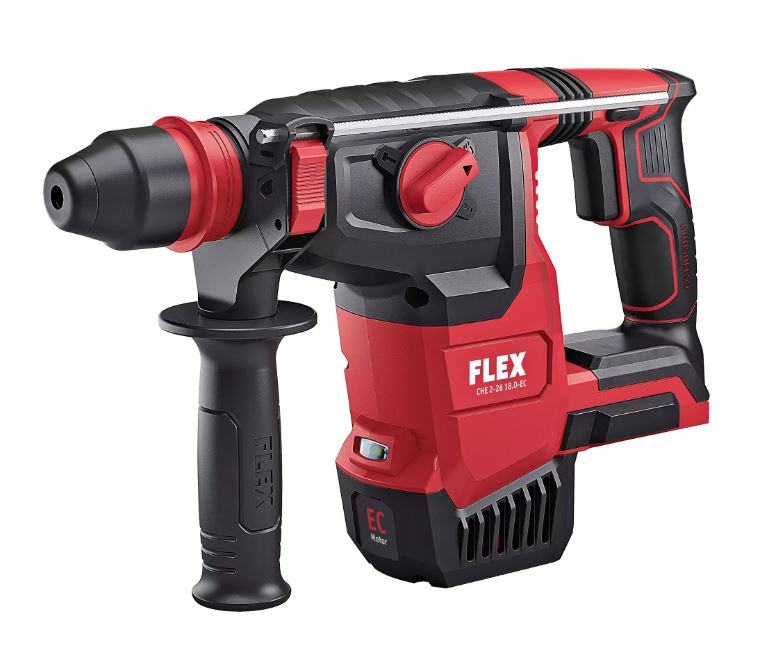 Pack FLEX 3 machines meuleuse, perforateur, perceuse 3 batteries + chargeur + sac 921134 