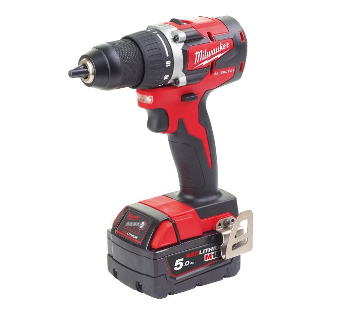 Perceuse visseuse 18V MILWAUKEE 60 Nm sans batterie M18 CBLDD-0X - 4933464555