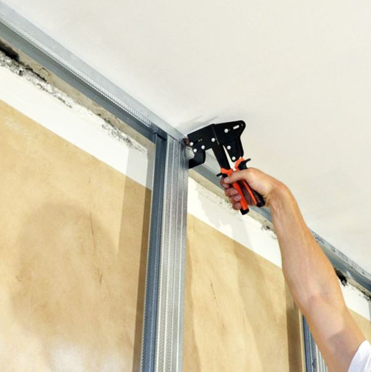 Pince à sertir universelle à une main ULTRA PROFIL - EDMA - 066855