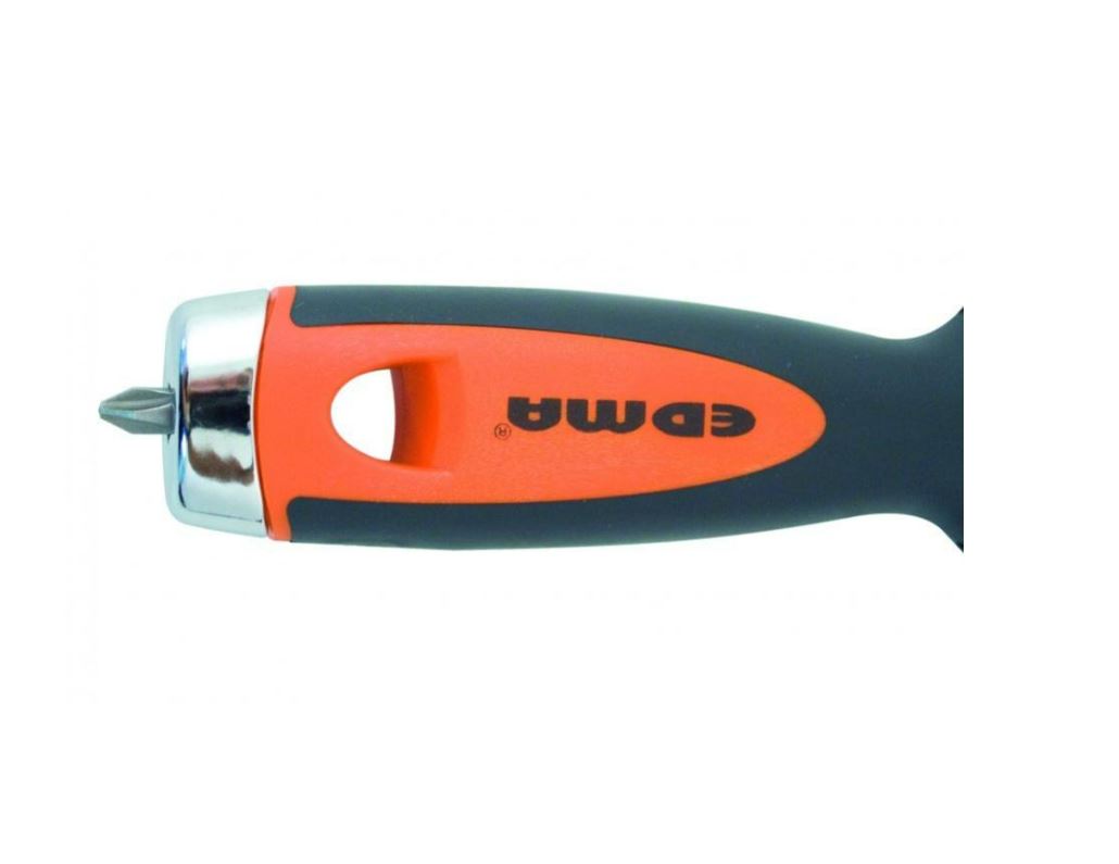 COUTEAU À ENDUIRE AMÉRICAIN 15 CM - AVEC 4 EMBOUTS AMOVIBLES - EDMA - 169255