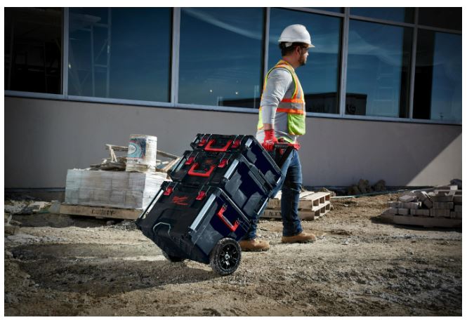 PACKOUT MILWAUKEE ELECTRICIEN TROLLEY TIROIRS OUTILS A MAIN
