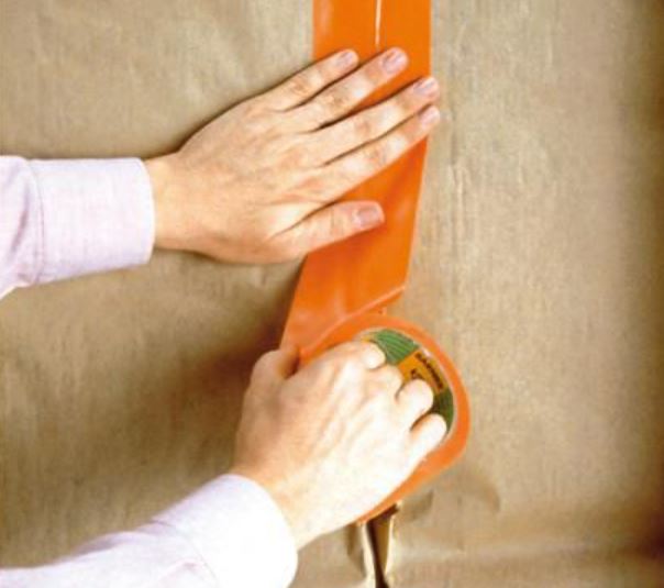 Ruban adhésif PVC 6095 Barnier - orange - rouleau de 50 mm x 33 m - 115482