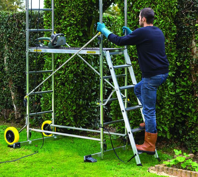 Échafaudage de jardin Centaure GARDEN'UP hauteur de travail 3,40 M - 209700