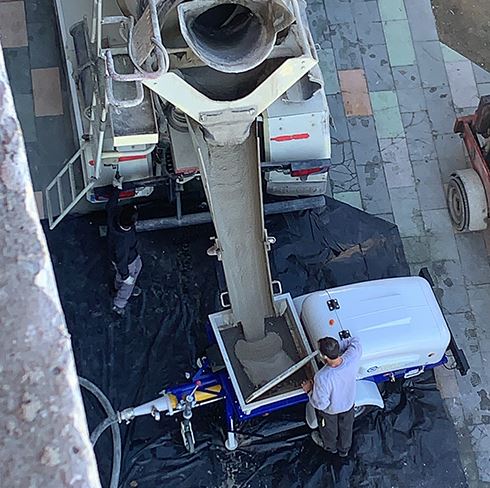 Machine à chape liquide X-PRO D140 - EUROMAIR - 40090