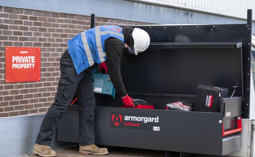 Coffre sécurisé de chantier Tuffbank TB2 - 1150x615x640 ARMORGARD - TB2