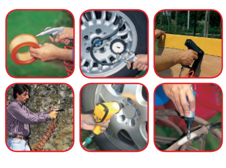 PROMO compresseur silencieux 100 litres 3 CV 8 bar + kit 6 accessoires PRODIF PROSIL3100