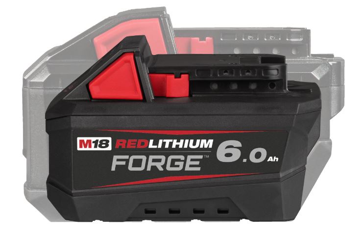 BATTERIE MILWAUKEE FORGE 6 AH M18 FB6 - 4932492533