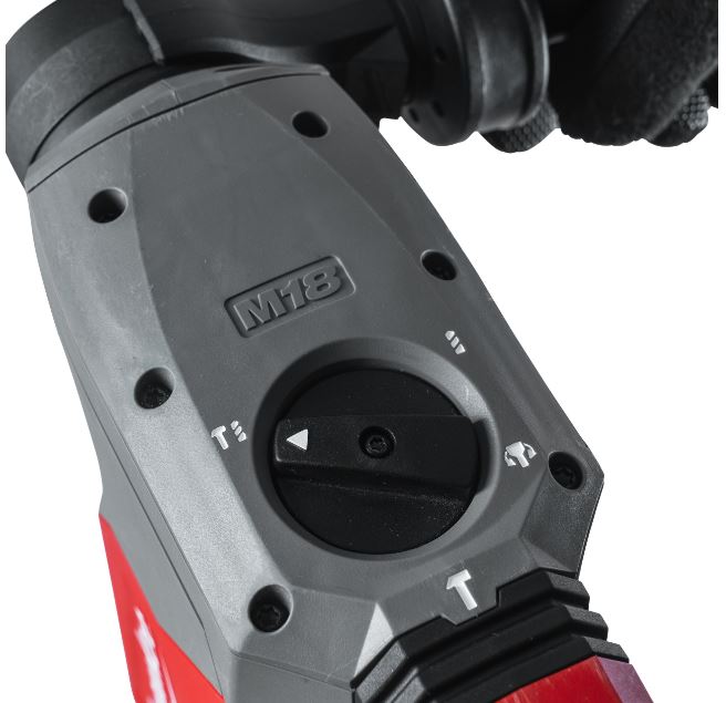 PerfoBurineur SDS-Plus MILWAUKEE 32 mm ONE-KEY 4 modes avec mandrin FIXTEC M18 ONEFHPX-552X - 4933478496