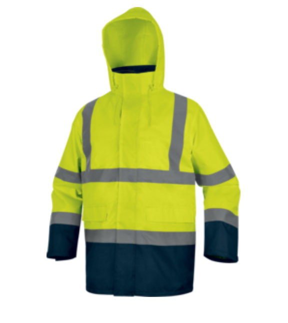 PARKA 5 EN 1 HAUTE VISIBILITÉ POLYESTER OXFORD ENDUIT PU DELTA PLUS - SPEEDJM